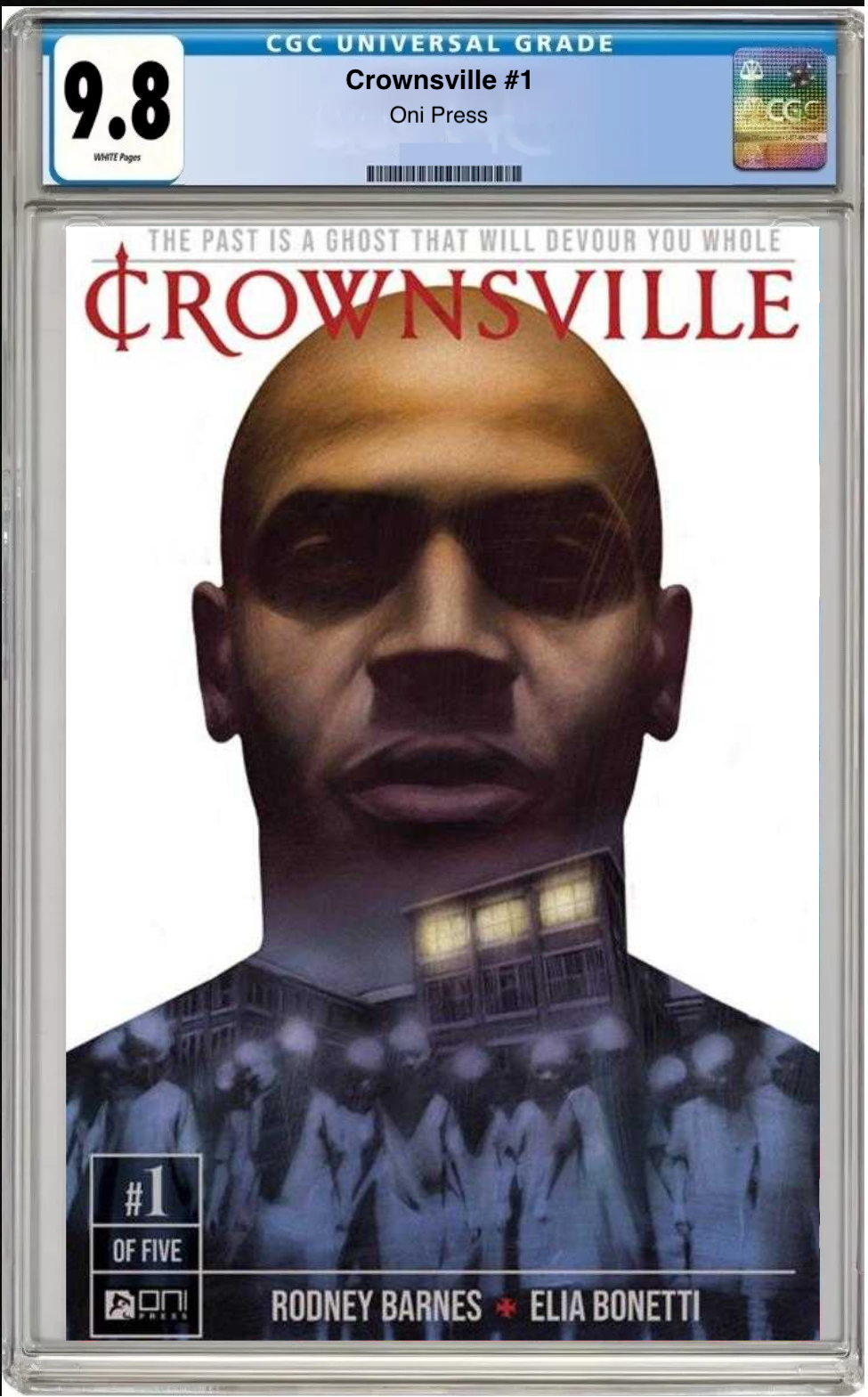 Crownsville #1 CGC 9.8 Cover B comic book.