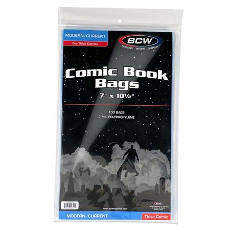 BCW Current Modern Comic Bags Thick (Pack of 100)
