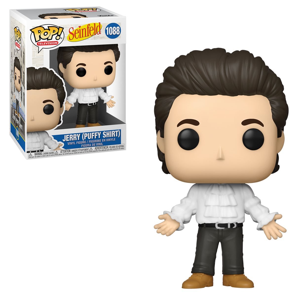 Seinfeld Jerry with Puffy Shirt #1088 Pop! Vinyl Figure