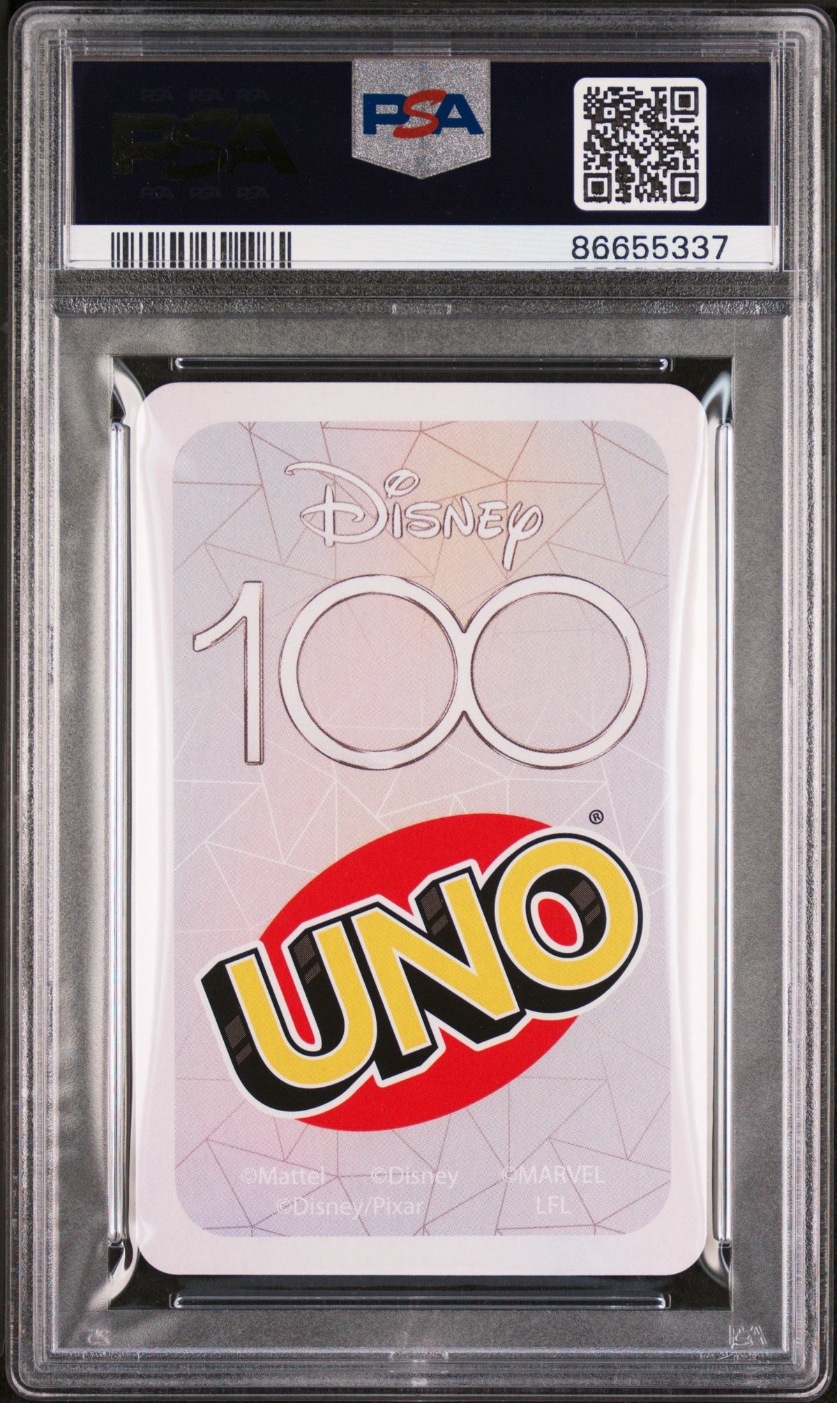 2023 UNO DISNEY 100 R2 D2 BLUE 7 PSA 9