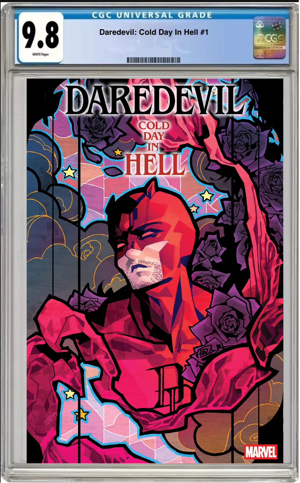 Daredevil: Cold Day in Hell #1 CGC Graded 9.8 - Rose Besch Cover