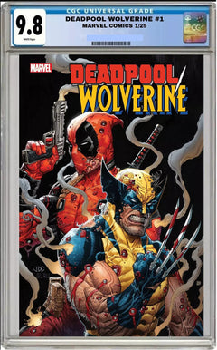 DEADPOOL WOLVERINE #1 MARVEL JOSHUA CASSARA MAIN COVER CGC 9.8 NM