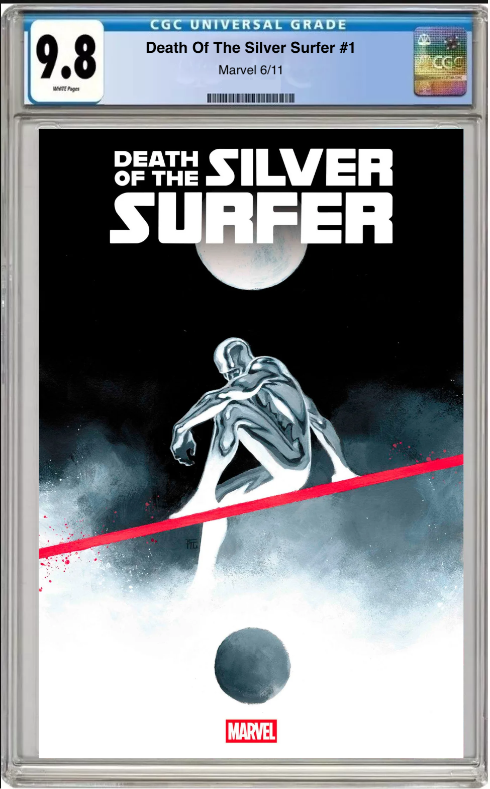 Death of the Silver Surfer #1 – CGC Graded 9.8 – Main Cover