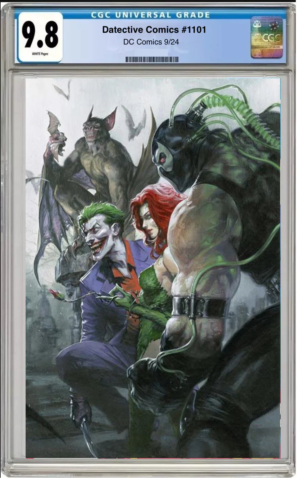 Batman #1 &amp; Detective Comics #1101 Dell’Otto Connecting Bundle – CGC Graded 9.8 - Presale