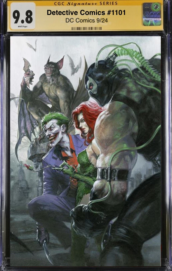 Detective Comics #1101 CGC 9.8 Signature Series – Dell’Otto Cover B Signed Variant