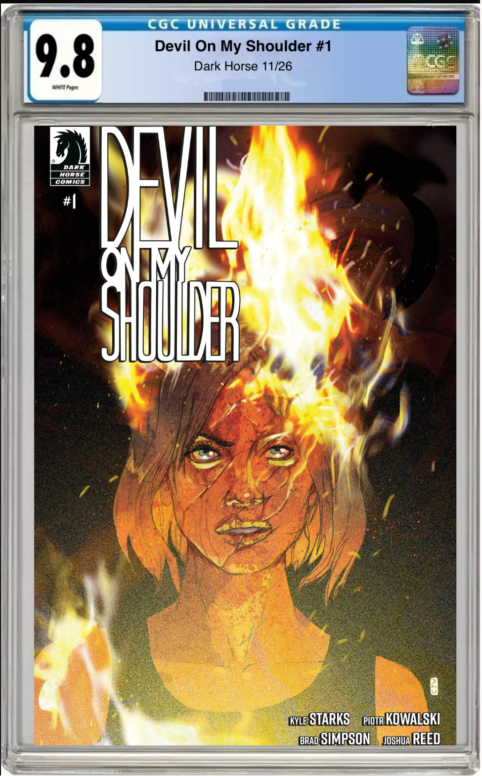 Devil on My Shoulder #1 – CGC Graded 9.8 Cover C