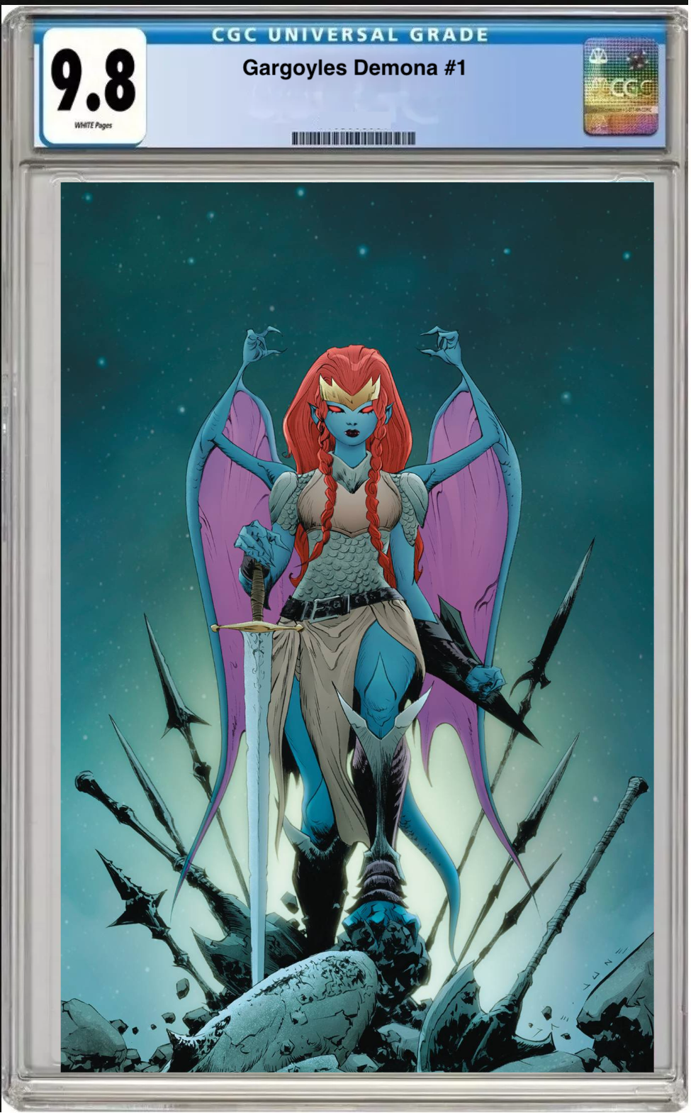 Disney Gargoyles Demona #1 CGC 9.8 – 1:30 Ratio Lee & Chung Cover