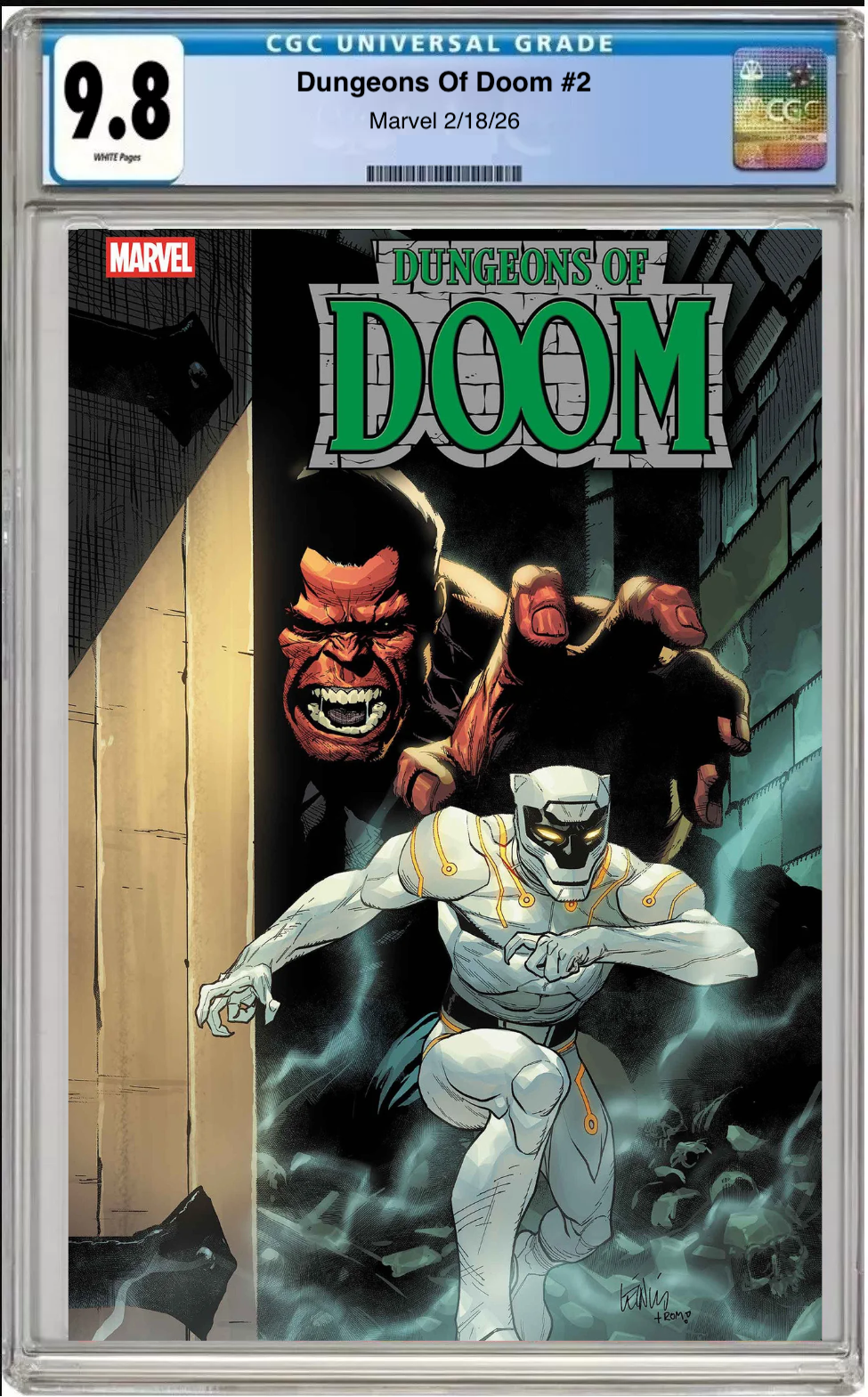 Dungeons of Doom #2 – CGC Graded 9.8 Main Cover