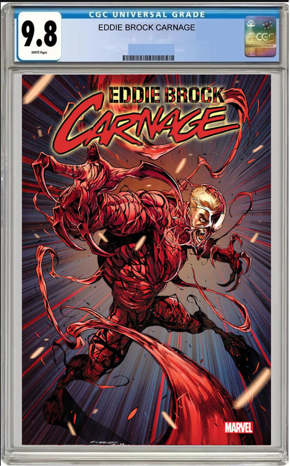 eddie brock carnage #1 cgc graded 9.8 main cover