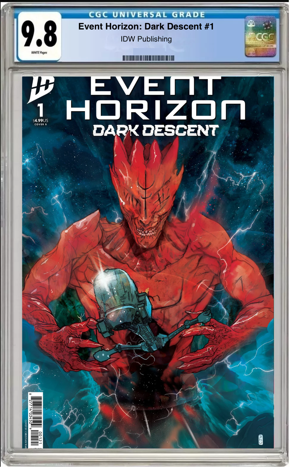 Event Horizon: Dark Descent #1 – CGC Graded 9.8 Cover B