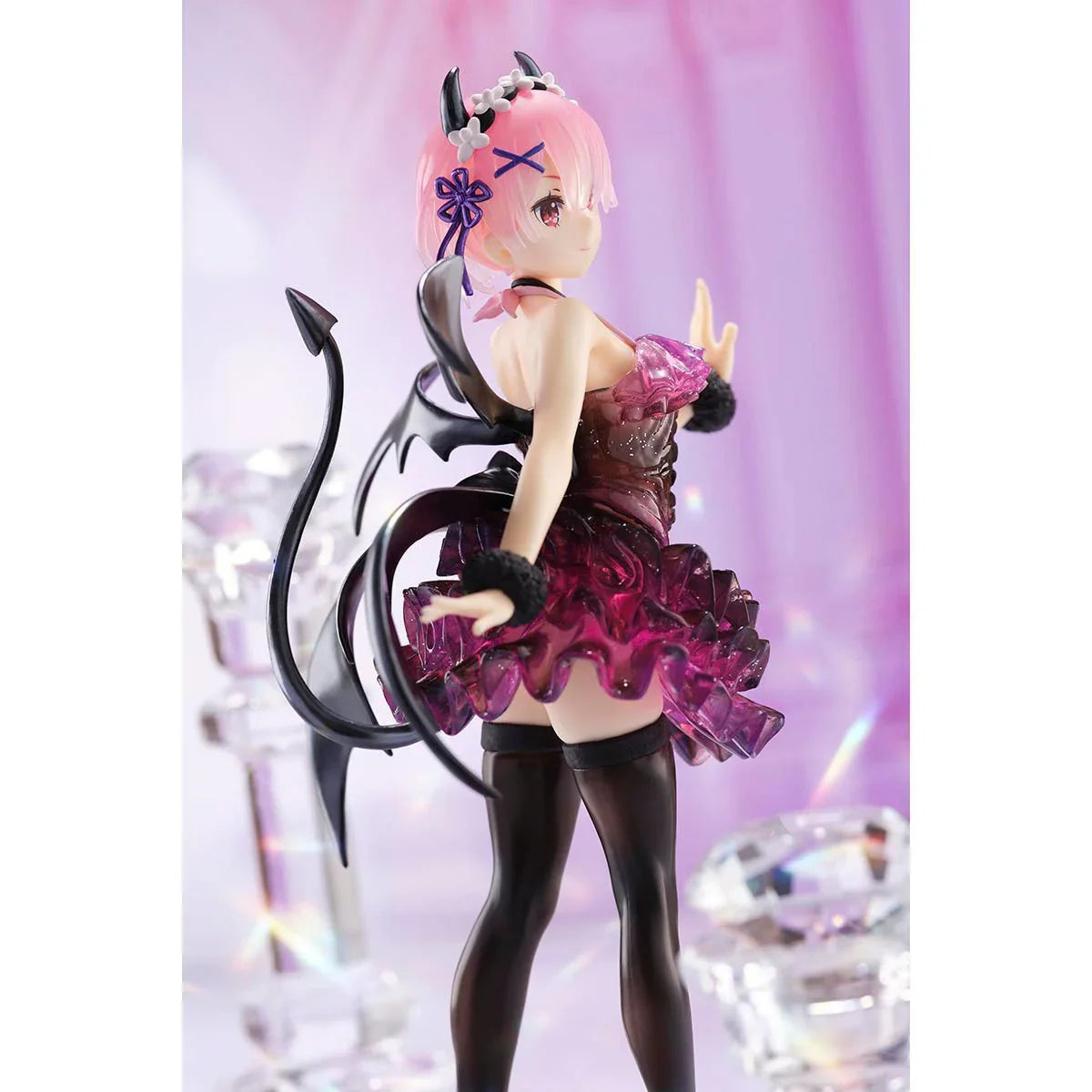 Re:Zero Starting Life in Another World Ram Clear &amp; Dressy Special Color Version Espresto Statue