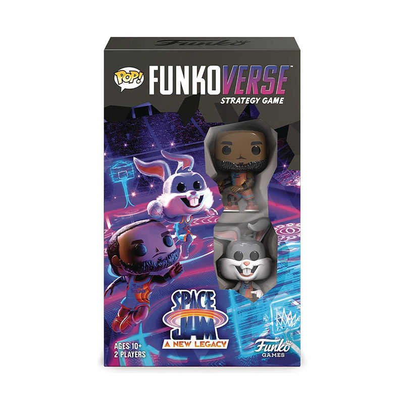 Funkoverse Strategy Game Space Jam: A New Legacy (LeBron James &amp; Bugs Bunny) ** 2-Pack