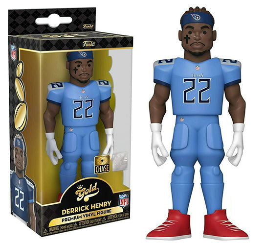 Funko Gold Series 5&quot; Derrick Henry (Blue, NFL) **Chase**