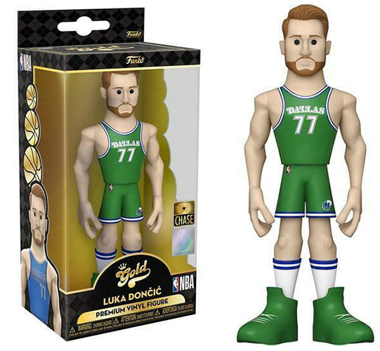 Funko Gold Series 5&quot; Luka Dončić (Green, NBA) **Chase**