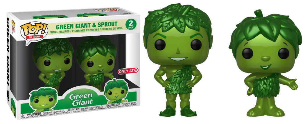 Green Giant &amp; Sprout (Metallic, Ad Icons) 2-pk - Target Exclusive