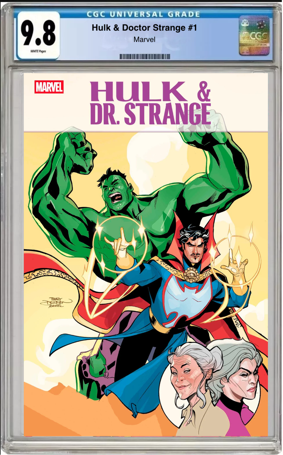 Hulk &amp; Doctor Strange #1 CGC Graded 9.8 Main Cover