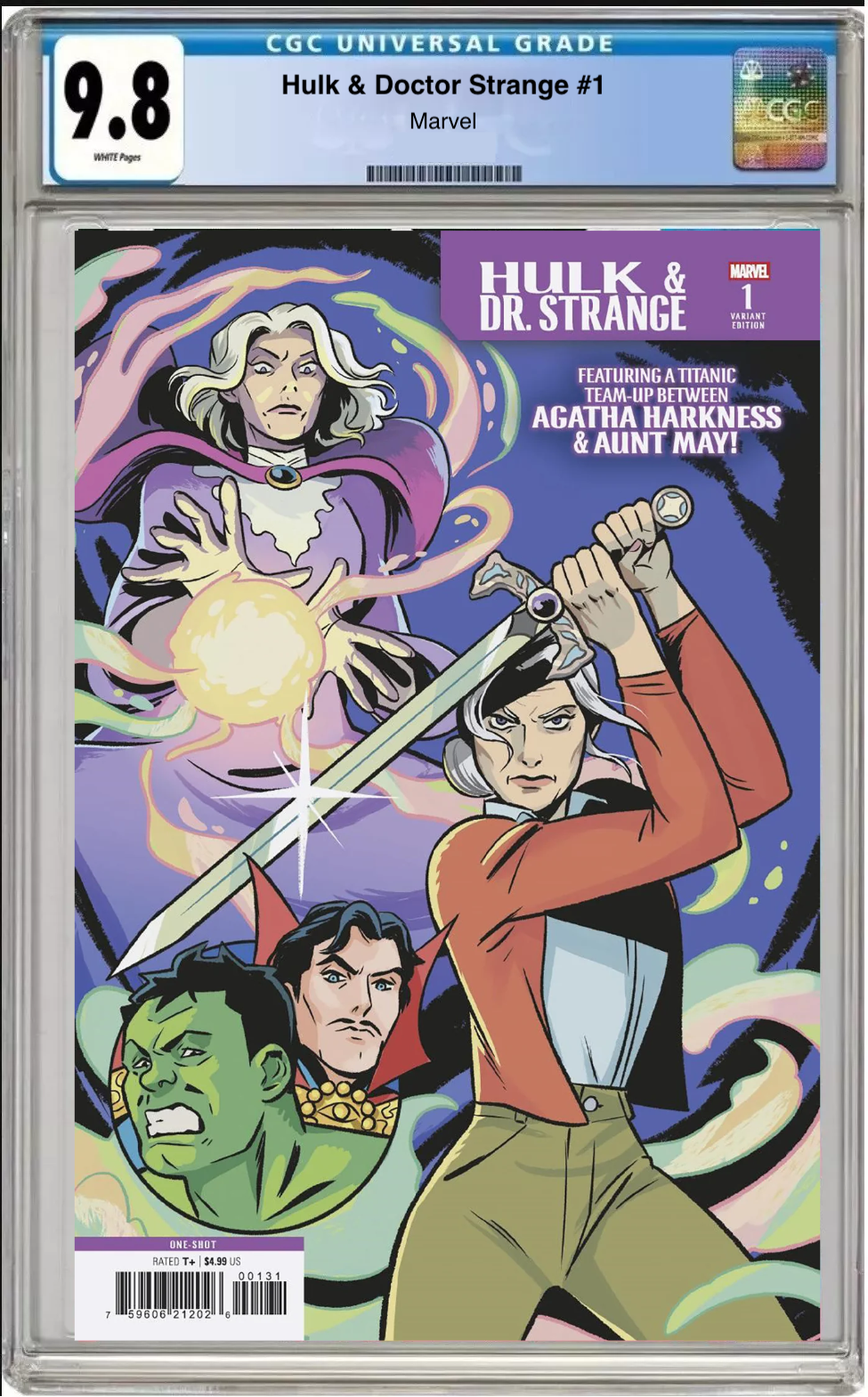 Hulk & Doctor Strange #1 CGC Graded 9.8 Natacha Bustos Cover