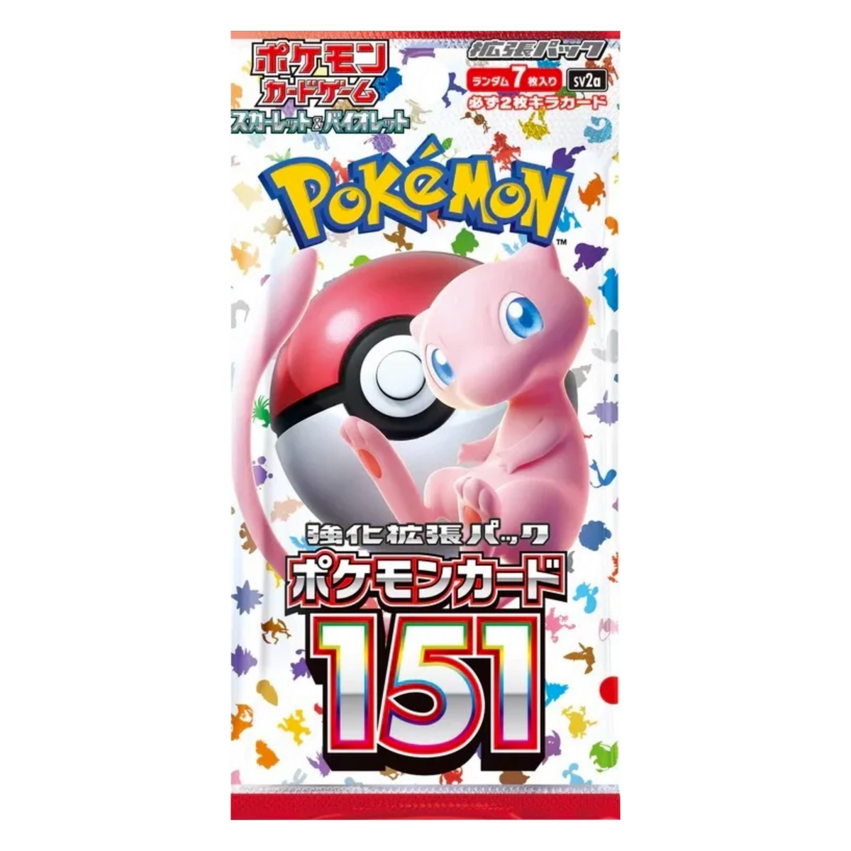 Pokemon TCG: Scarlet &amp; Violet-151 Booster Pack JAPANESE [7 cards]