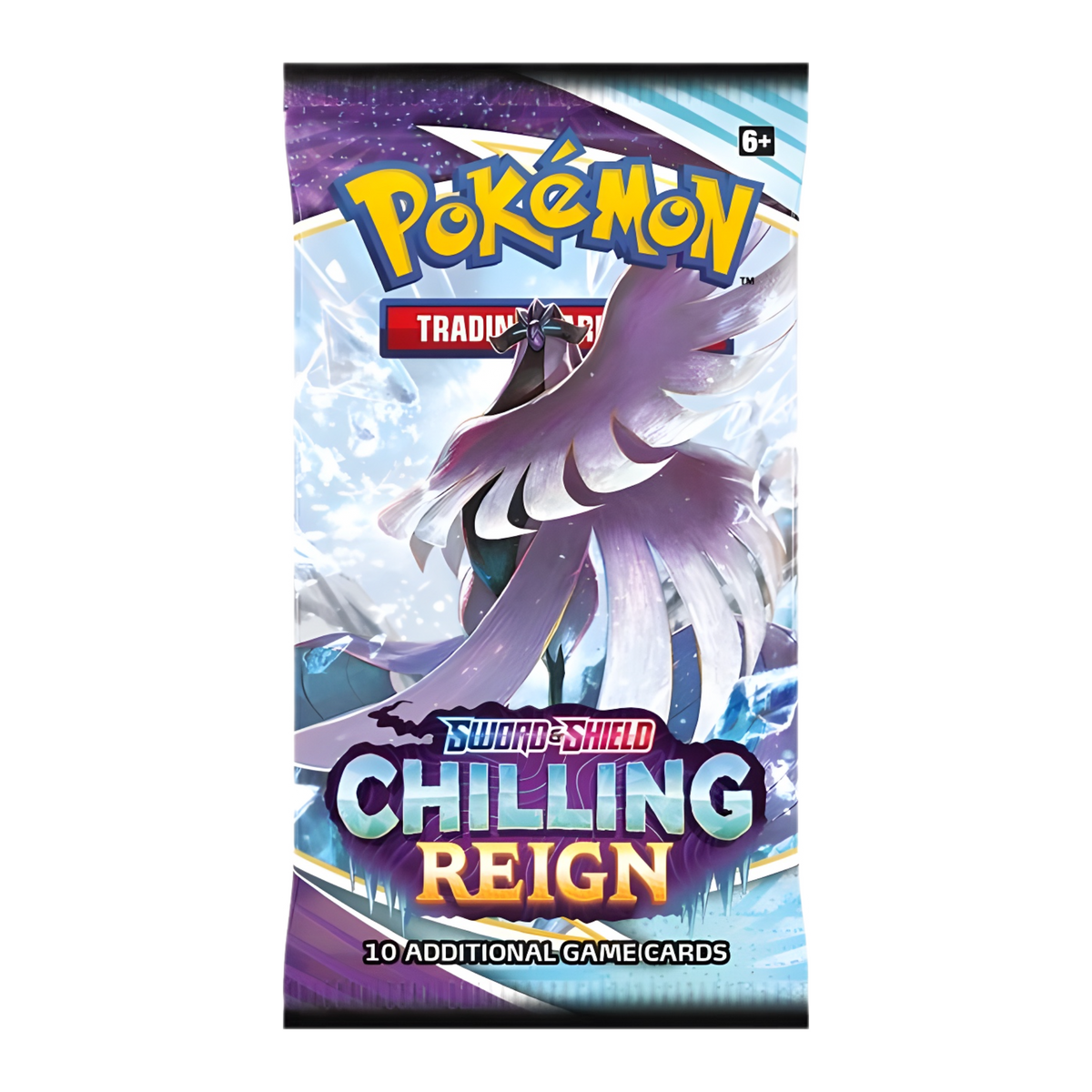Pokémon TCG: Sword &amp; Shield-Chilling Reign Sleeved Booster Pack [10 Cards]