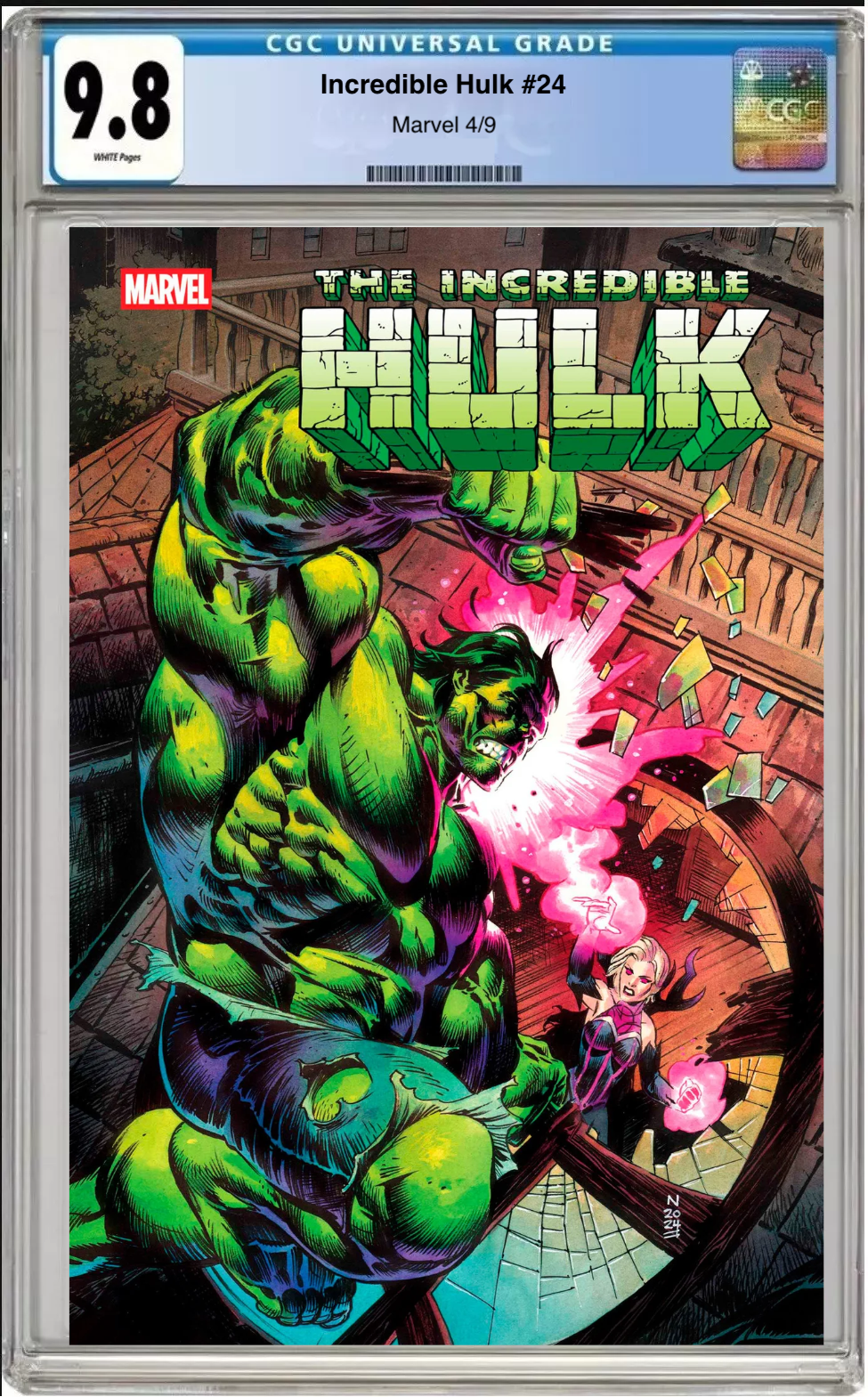 Incredible Hulk #24 CGC Graded 9.8 – Main Cover