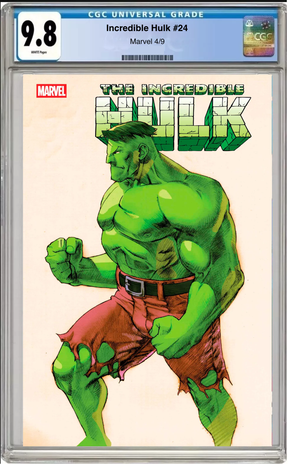 Incredible Hulk #24 CGC Graded 9.8 – Marvel vs. Capcom Cover
