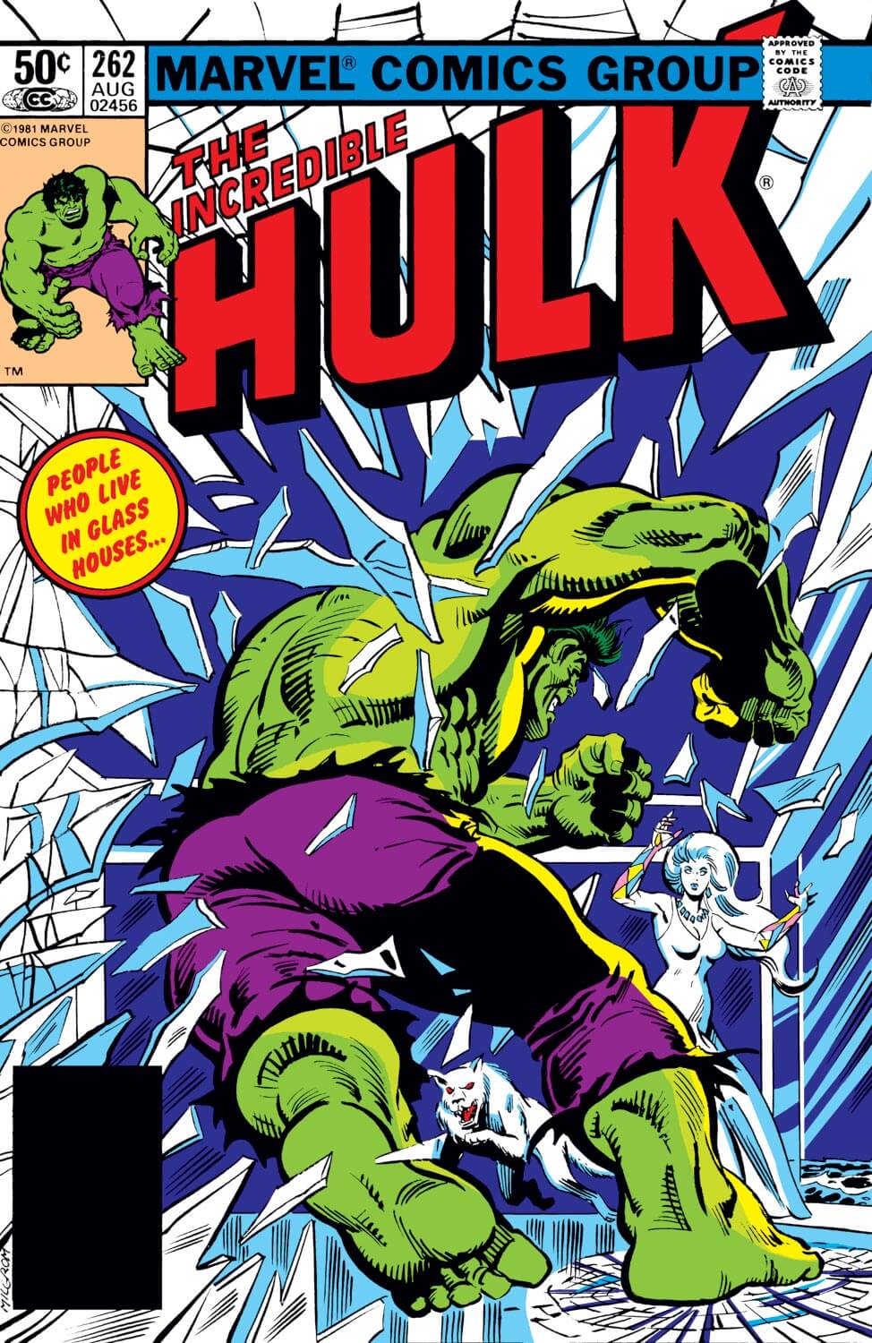 incredible hulk 262