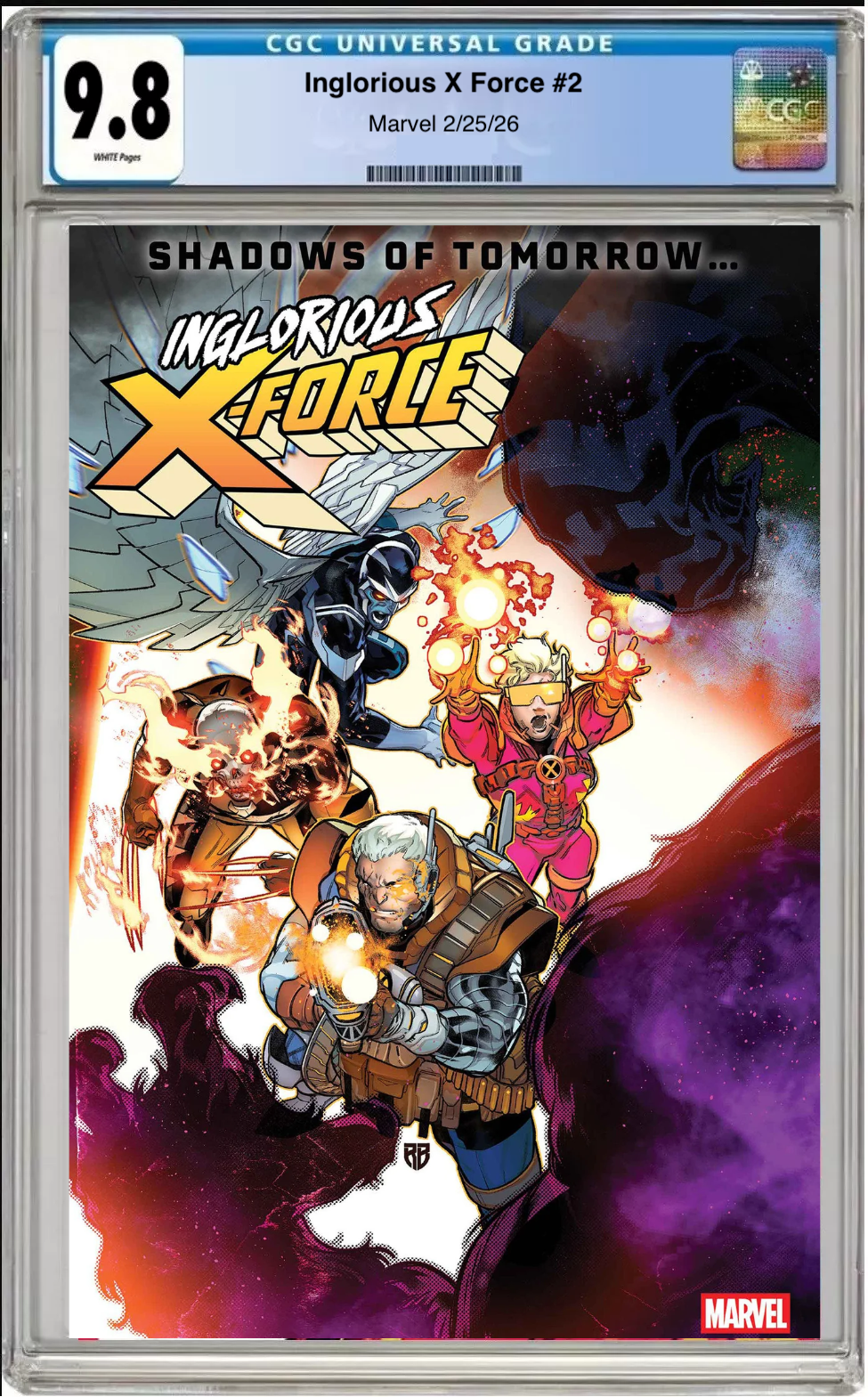 Inglorious X-Force #2 – CGC Graded 9.8 Main Cover