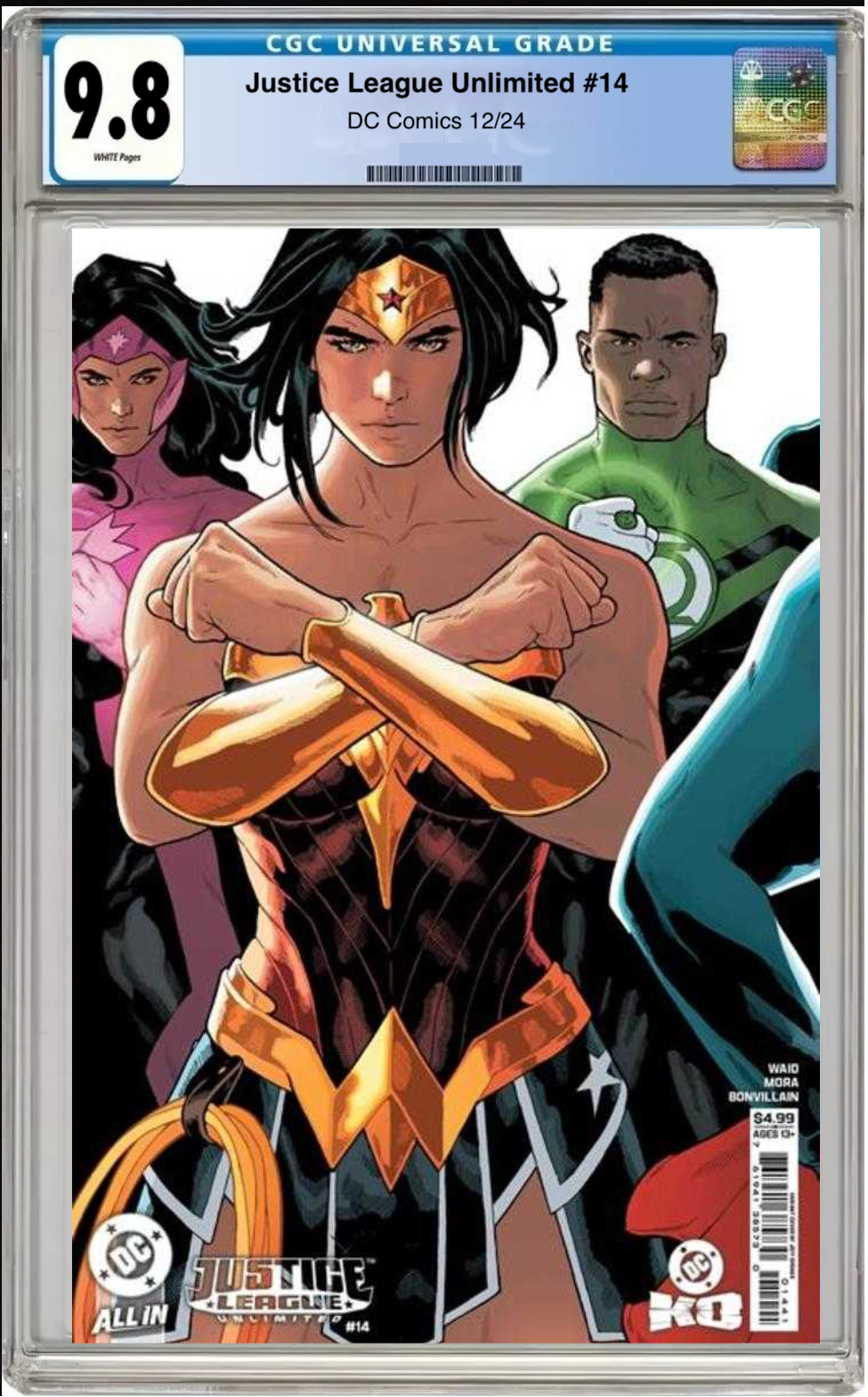 Justice League Unlimited #14 – CGC Graded 9.8 Cover C