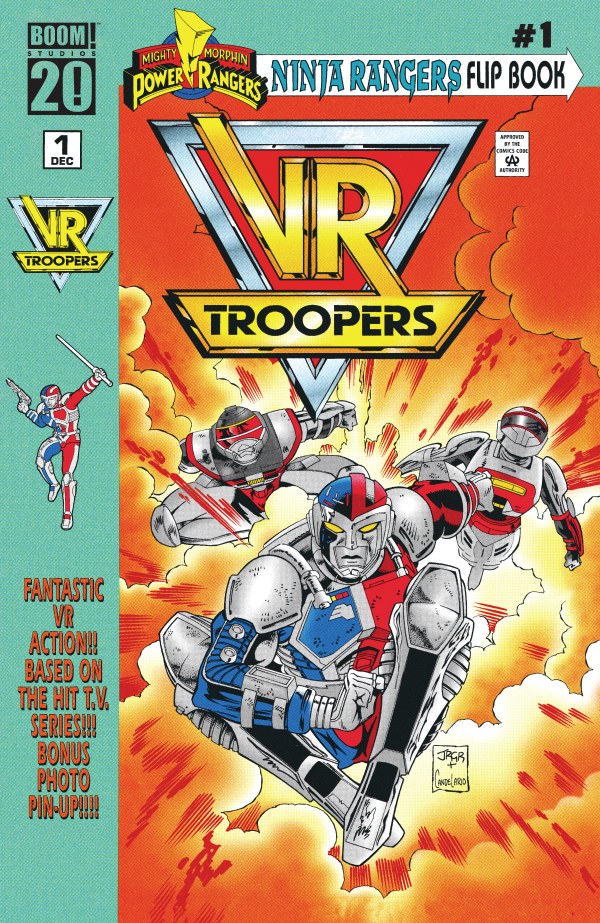 Vr Troopers/Power Rangers Flipbook Facsimile Edition #1 A Main (Dressed, Smith &amp; Ross)
