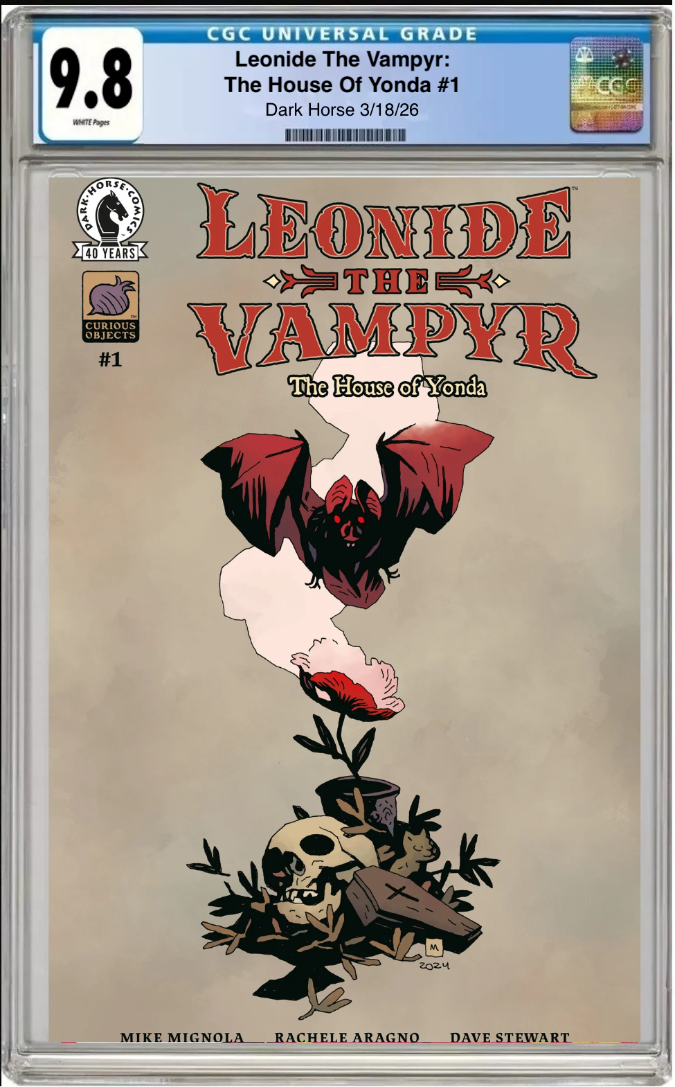 Leonide: The Vampyr – The House of Yonda #1 – CGC Graded 9.8 Cover B