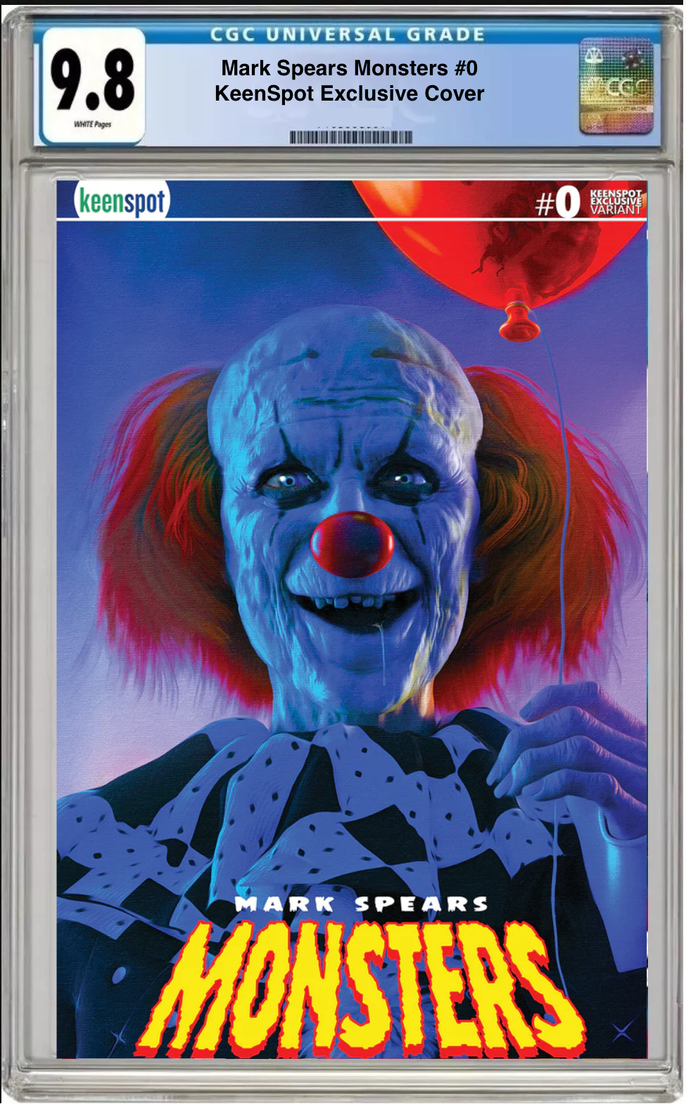 Mark Spears Monsters #0 - CGC Graded 9.8 - Keenspot Exclusive Cover