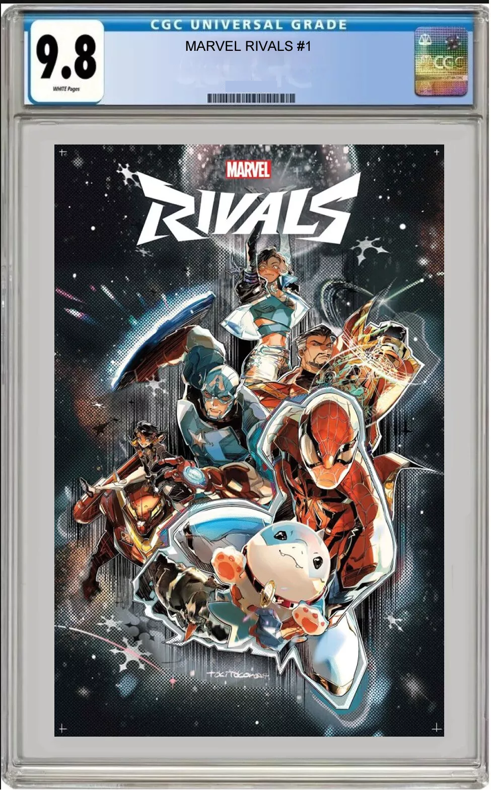 marvel rivals #1 cgc Graded 9.8 main cover toki tokoro