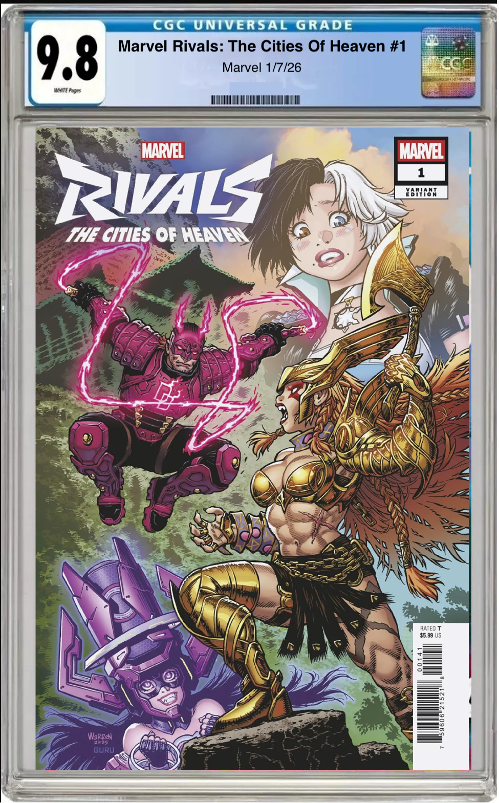 Marvel Rivals: The Cities of Heaven #1 – CGC Graded 9.8 Adam Warren Cover