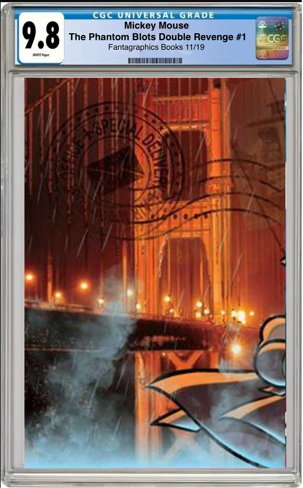 Mickey Mouse: The Phantom Blot’s Double Revenge #1 – CGC Graded 9.8 Wraparound Cover&nbsp;