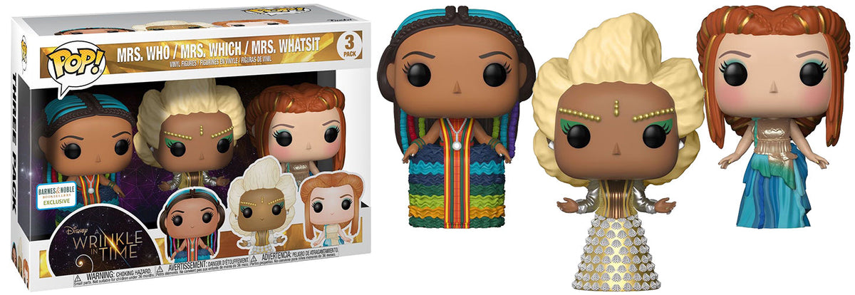 Mrs. Who, Mrs. Which &amp; Mrs. Whatsit (A Wrinkle in Time) 3-pk - Barnes &amp; Noble Exclusive