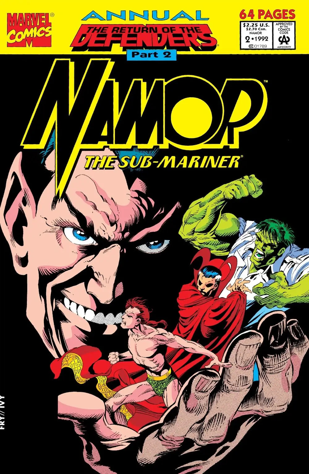 namor the sub mariner annual #2
