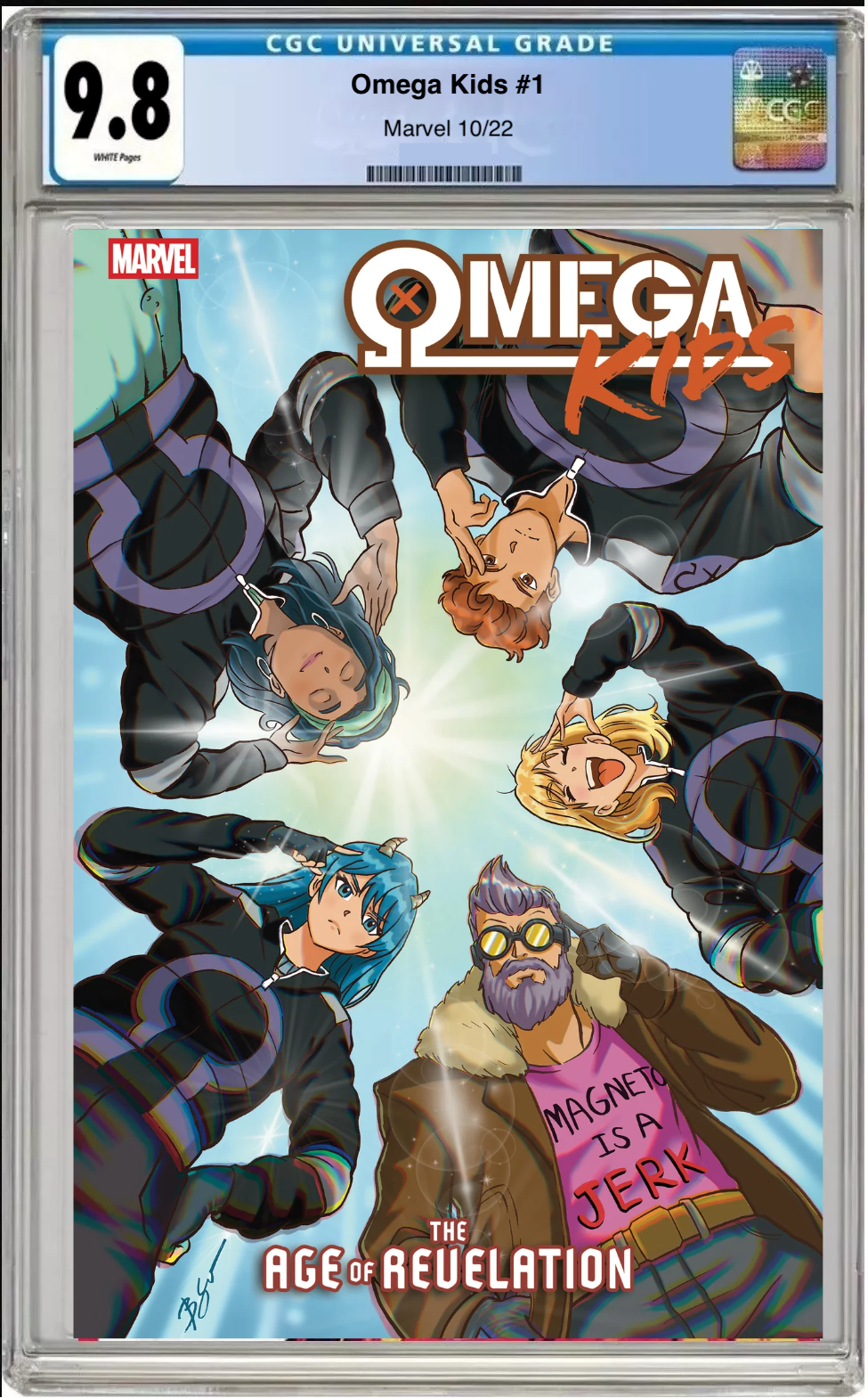 Omega Kids #1 – CGC Graded 9.8 Benjamin Su Cover