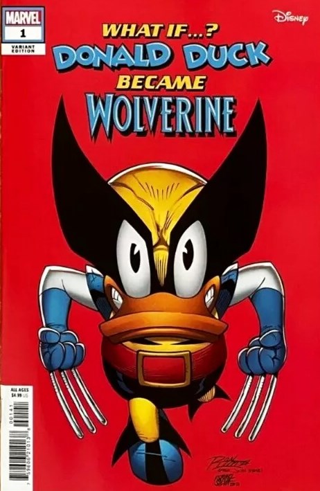 Marvel &amp; Disney: What If...? Donald Duck Became Wolverine (2024) #1D