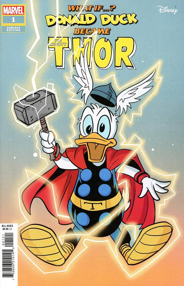 Marvel &amp; Disney: What If...? Donald Duck Became Thor (2024) #1B