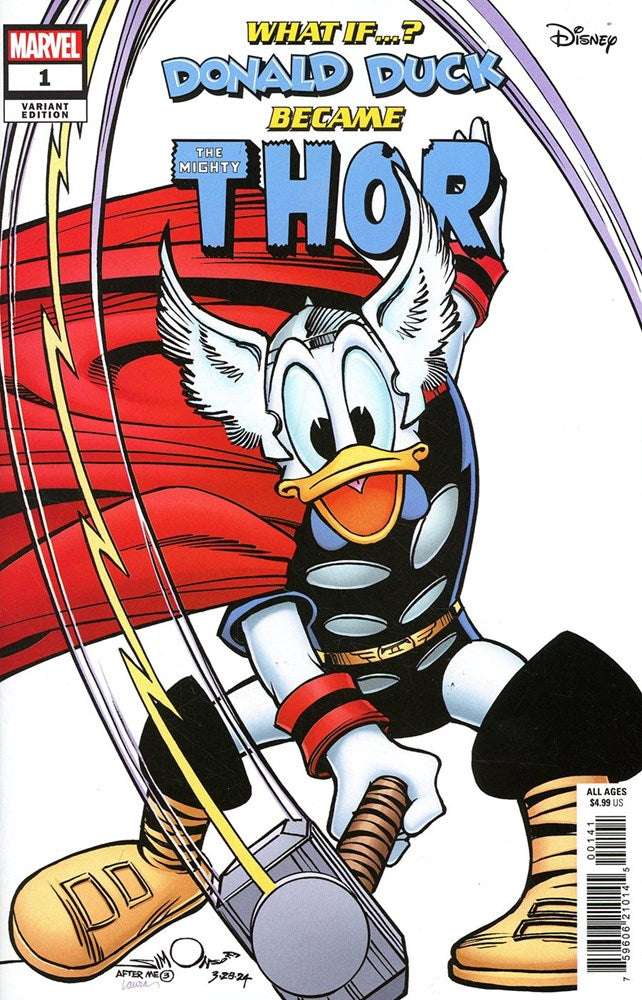 Marvel &amp; Disney: What If...? Donald Duck Became Thor (2024) #1D