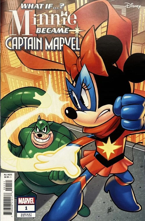 Marvel &amp; Disney: What If...? Minnie Became Captain Marvel (2025) #1E