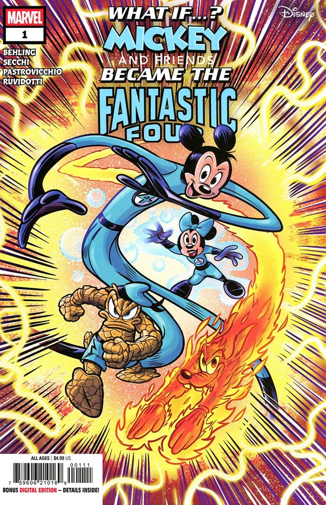 Marvel &amp; Disney: What If...? Mickey &amp; Friends Became The Fantastic Four (2025) #1