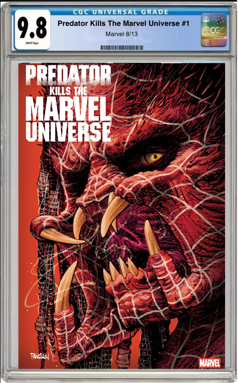 Predator Kills the Marvel Universe #1 – CGC Graded 9.8 Dan Panosian Cover