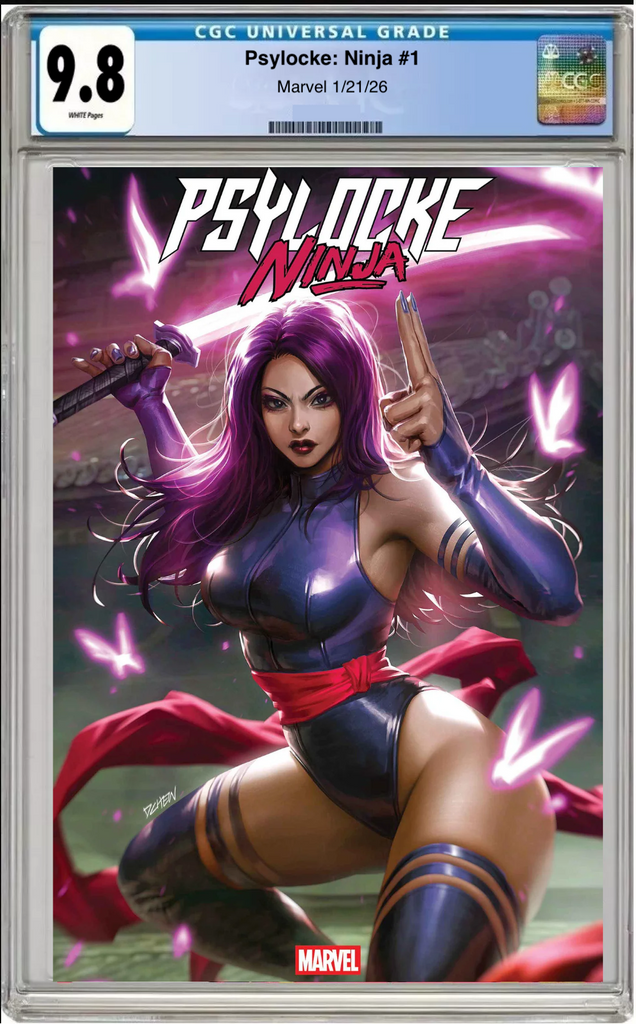 Psylocke: Ninja #1 – CGC Graded 9.8 Main Cover - Dad's Comic Vault