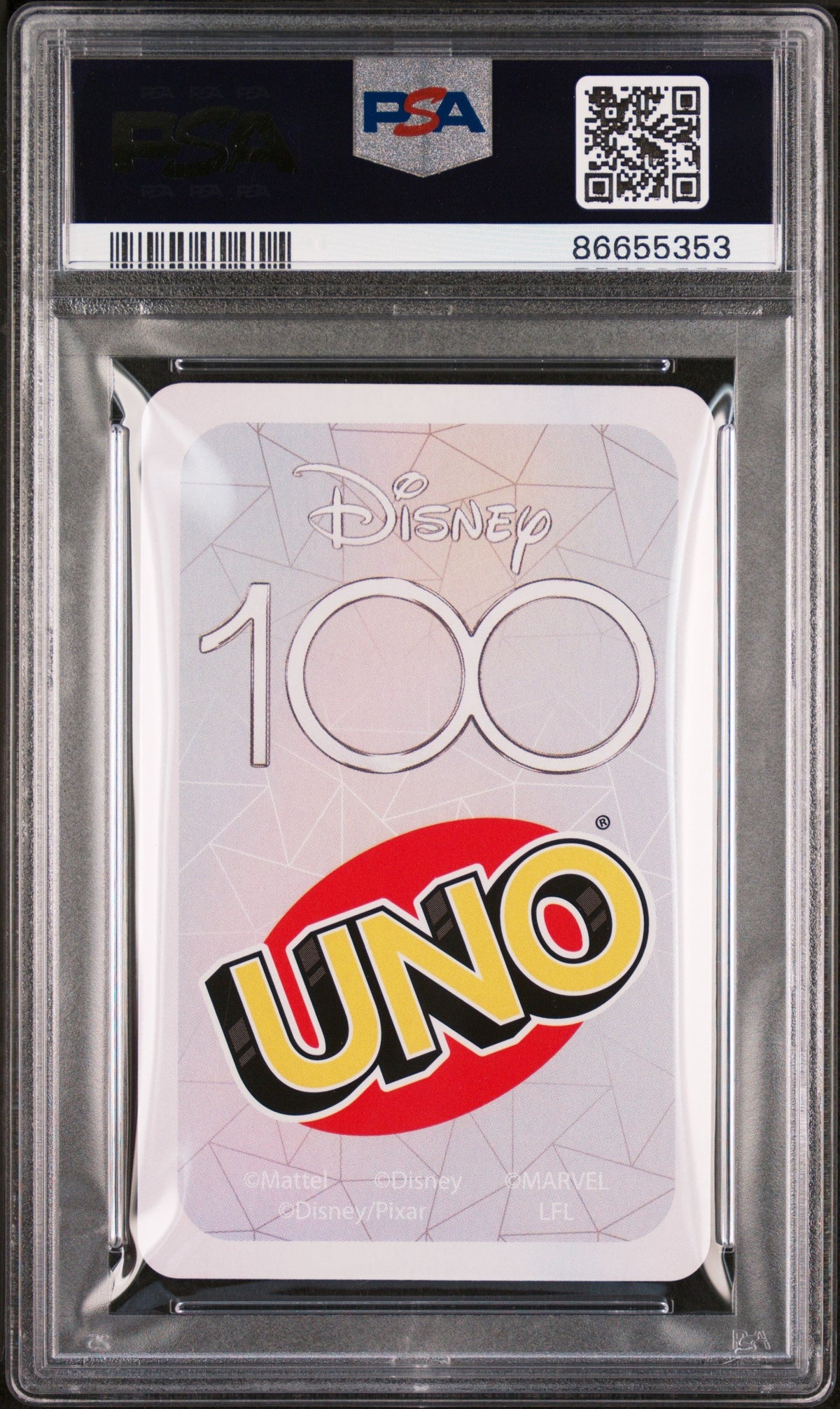 2023 UNO DISNEY 100 STITCH GREEN 8 PSA 10