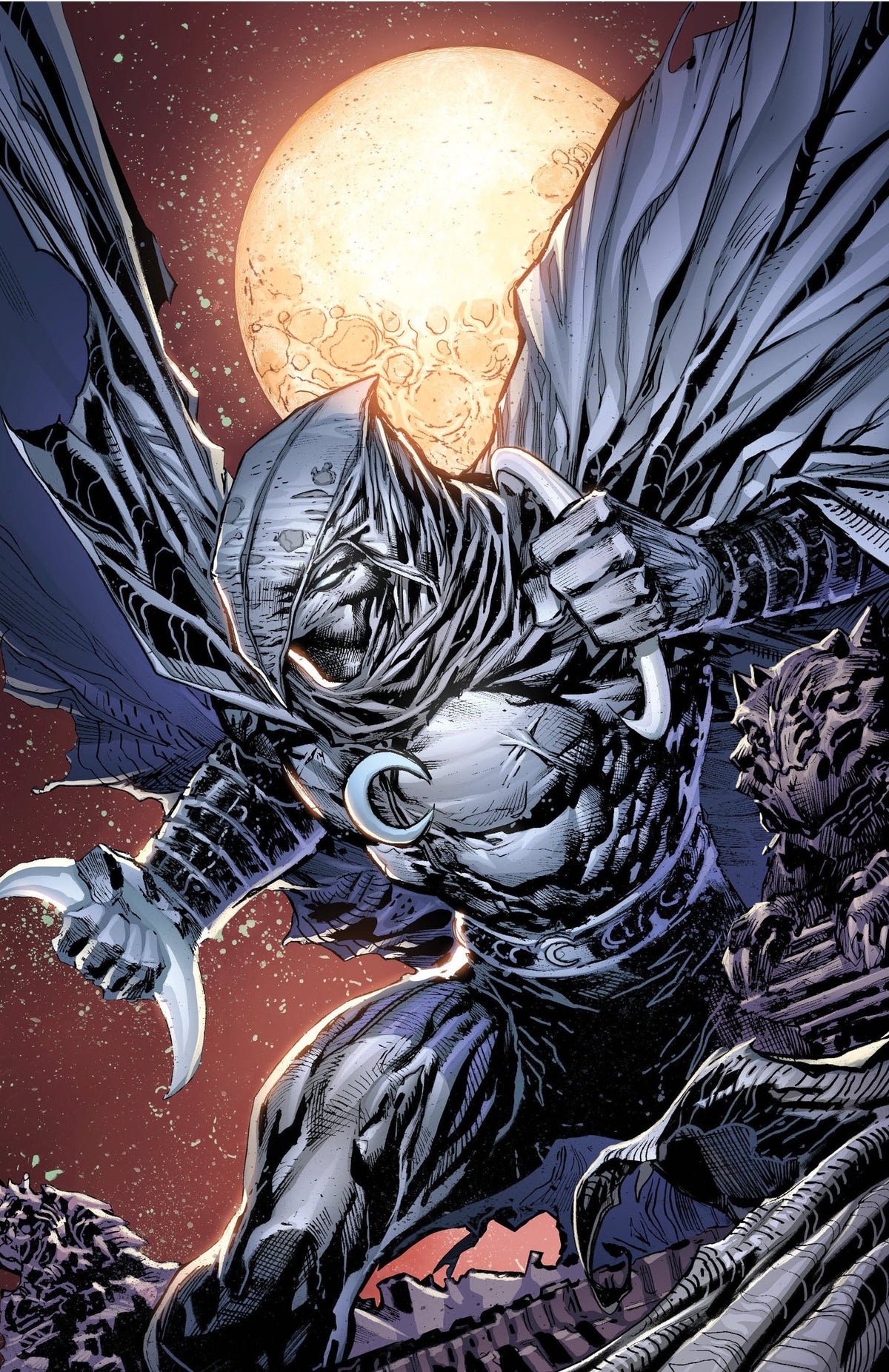 Moon Knight #2 Ken Lashley Virgin Variant (08/18/2021) Marvel