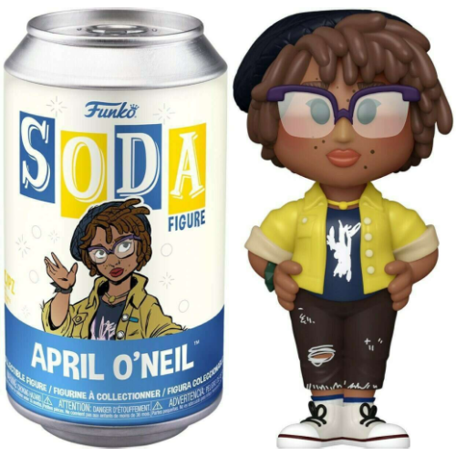 Funko Soda April O&#39;Neil (TMNT Mutant Mayhem, Sealed) **Shot at Chase**
