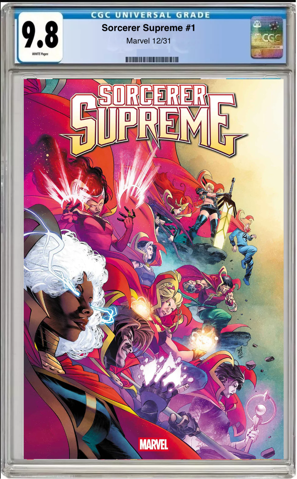 Sorcerer Supreme #1 – CGC Graded 9.8 Devmalya Pramanik Promo Cover