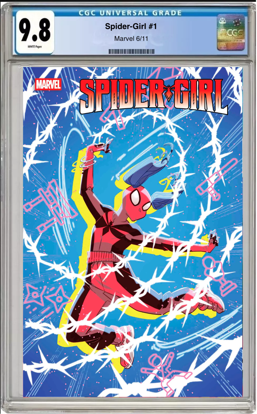 Spider-Girl #1 – CGC Graded 9.8 – Marguerite Sauvage Cover
