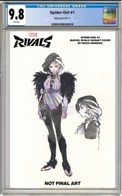 アート・デザイン・音楽 Crossover #1 Peach Momoko CGC 9.8 Crossover #1 CGC 9.8 Peach Momoko Sketch Variant BTC Edition